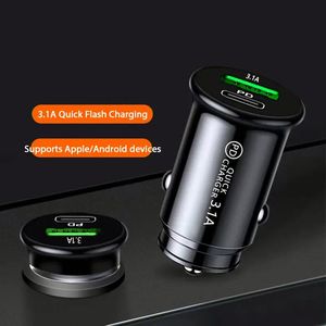 PD <b>Car</b> Charger 3.1A Fast Charging A+C Dual USB <b>Car</b> Charger Universal Power Adapter PD <b>Car</b> Charger for Phone12 13 14 15 16 - Product Image 4