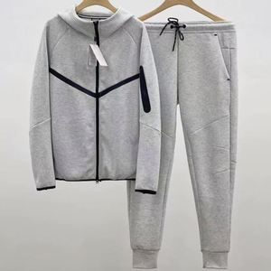 Nuova <span class=keywords><strong>Tuta</strong></span> Sportiva in Pile Tecnico con Logo 2026, Giacca con Cappuccio e Pantaloni da Jogging, Completo Casual da Uomo - Product Image 3