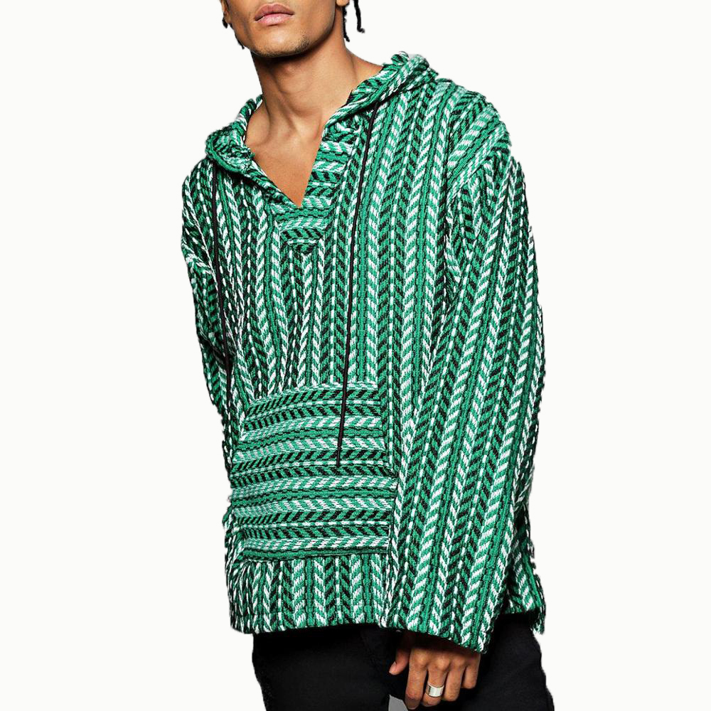 baja moletom com capuz poncho