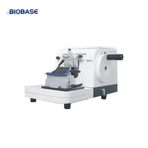 BIOBASE พยาธิวิทยาทางการแพทย์ เครื่องตัดแบบหมุนเลื่อนด้วยตนเอง Microtome สําหรับห้องปฏิบัติการ