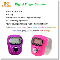 Compteur de prières numérique électronique Tasbih LCD miniature pour musulmans