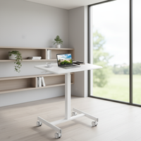 Bureau debout réglable électrique intelligent et ergonomique, design moderne et modulaire, pour l'école et le bureau
