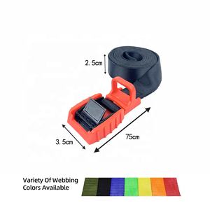 <span class=keywords><strong>สาย</strong></span>รัดหัวเข็มขัดสังกะสีอัลลอยด์เคลือบอีสีดำพร้อมตัวป้องกันยาง - Product Image 4