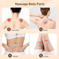 Masseur TENS rechargeable au prix de gros, machine EMS portable pour le soulagement des douleurs musculaires du cou et du dos, logo personnalisé accepté