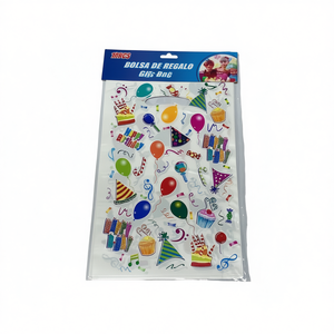 Birthday Gift Bag 12Pcs Party Supplies Decorative Balloons Cakes Hats - Product Image 2