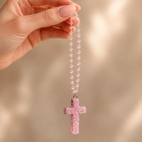 Collier pendentif croix gothique, collier ras du cou à franges multicouches pour femmes, style grunge audacieux