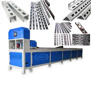 Stahlrohr-Loch-Quadrat-Stachelmaschine automatisch hydraulisch CNC-Quadrat-Pippel-Stachellochmaschine für Rohre