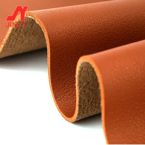 JY PVC Knitted Backing Artificial Leather Upholstery Fabric for Home Furniture
