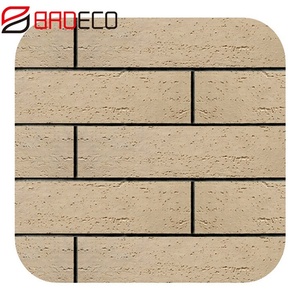 Mcm décoration de la maison, brique imperméable, panneau mural, pierre de mur intérieur, carrelage d'argile Flexible 3d moderne mat 3 ans jaunes/dorés - Product Image 6