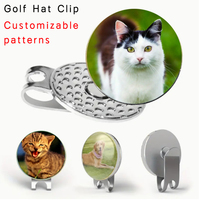 Marqueurs de golf personnalisés avec clips pour casquettes, marqueurs de position de balle personnalisés avec procédé de collage à la colle