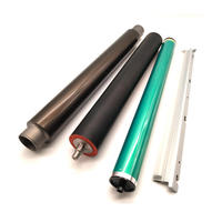 1 SET Rouleau de fusion de qualité OEM pour Sharp MX 283 363 453 502 503 AR-4528U, Rouleau de pression supérieur et inférieur du four, Pièces de rechange pour copieur