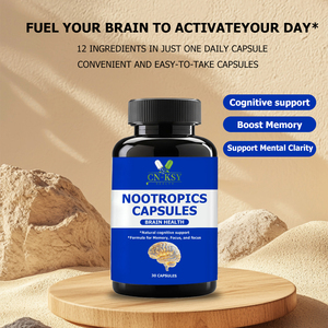 Cápsulas de Nootrópicos al Por Mayor con Extracto de Rhodiola Rosea, Suplemento para Apoyar la Salud Cerebral y Aumentar los Niveles de Energía - Product Image 4