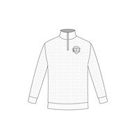 Pull en coton gaufré pour homme, anti-plis, anti-boulochage, avec fermeture éclair, logo personnalisé, tricot torsadé, collection automne