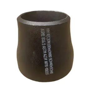 Raccords de réducteur de tuyau de qualité supérieure soudage bout à bout tuyau et raccord de réducteur concentrique en acier inoxydable