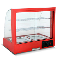 Réchauffe-plats de comptoir, présentoir à 3 niveaux, réchauffe-plats électrique de table
