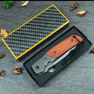Couteau de poche pliable BLN personnalisable de qualité OEM pour le camping, lame en acier inoxydable 3CR13 ultra-affûtée, non réglable, 28 cm, ABS - Product Image 4