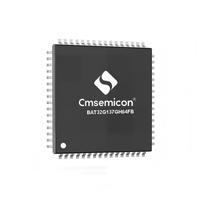 Microcontrôleur ARM Cortex M0+ 32 bits BAT32G137GH64FB, MCU, 128 Ko de mémoire Flash, 48 MHz, LQFP64, IC ultra basse consommation