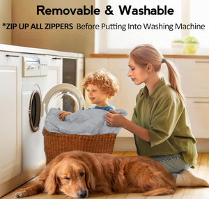 Large Protective Sustainable Luxury Cartoon <strong>Dog</strong> <strong>Bed</strong> with Removable Washable Cover Waterproof Pet <strong>Bed</strong> Featuring Non-Slip Bottom - Product Image 5