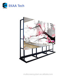 EKAA 55 inç 3.5mm video duvar tv dar çerçeve dijital tabela düz ekran tv promosyon alışveriş - Product Image 4