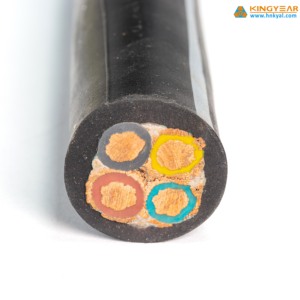 H07RN-F 4mm2 6mm2 1 noyau 2 noyau 3 noyau 4 noyau 5 noyau 7 noyau conducteur en cuivre Epr isolation soudage câble en caoutchouc électrique Flexible - Product Image 5