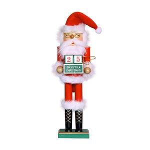 Navidad décor marionnettes main personnalisé casse-noisette soldat artisanat articles <span class=keywords><strong>de</strong></span> noël ornement <span class=keywords><strong>Santa</strong></span> <span class=keywords><strong>Cruz</strong></span> jouets casse-noisette en bois - Product Image 5