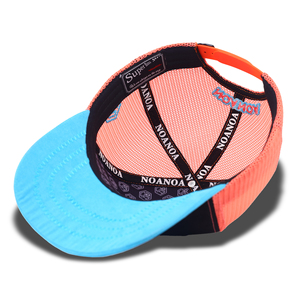 Casquette de camionneur Tcap Chine 5 panneaux personnalisée avec logo brodé 3D, en tissu maille suédée, douce et veloutée - Product Image 6