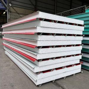 Panel Sándwich Aislante <span class=keywords><strong>de</strong></span> Espuma PUR Impermeable para Decoración <span class=keywords><strong>de</strong></span> Paredes en Almacenes, Material <span class=keywords><strong>de</strong></span> Acero Duradero para Uso en Exteriores - Product Image 3