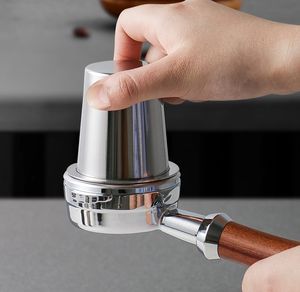 Taza de polvo para máquina de <span class=keywords><strong>café</strong></span>, colector de polvo Universal de acero inoxidable 304, taza de polvo con olor a <span class=keywords><strong>café</strong></span> recién molido de 51/53/58mm - Product Image 6