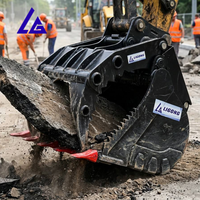 Godet hydraulique à commande de précision pour la démolition urbaine et le démontage de bâtiments