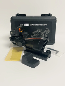 4x32 ACO Optic <strong>Scope</strong> Fiber Red Illuminated Optic Sight With Red Dot Sight - Product Image 2