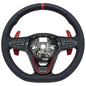 Volant complet en cuir directement de l'usine pour Volkswagen VW <span class=keywords><strong>Golf</strong></span> <span class=keywords><strong>8</strong></span> R MK8 GTI <span class=keywords><strong>GTE</strong></span> - Product Image 1