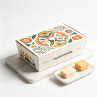 Boîte à emporter en carton blanc enduit de qualité alimentaire, impression personnalisée du logo pour poulet frit, frites et emballages de restauration rapide
