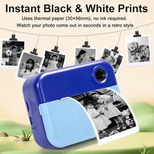 Mini Fotocamera Digitale Istantanea per Bambini con <span class=keywords><strong>Stampa</strong></span> Termica, Schermo da 2'', Batteria da 1200mAh, 200DPI, OEM/ODM - Product Image 1