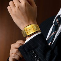 Montres à quartz originales de luxe Gohuos 8824, étanches, avec aiguilles lumineuses, pour hommes, Reloj Para Hombre, Montre Homme