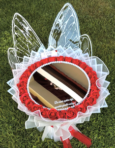 Heart and Round Acrylic <strong>Mirror</strong> for <strong>Mirror</strong> Bouquet Sturdy and Not Easily Breakable <strong>Plastic</strong> <strong>Mirrors</strong> - Product Image 3