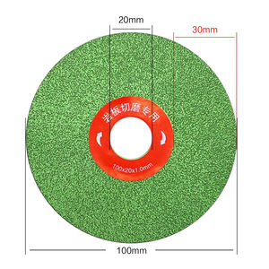 सबसे अच्छी बिक्री औद्योगिक ओएम वैक्यूम ब्रेज़ेड 100 मिमी डायमंड फ्लैट कटिंग और स्लेट के लिए पीसने डिस्क - Product Image 6