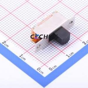 SS-12F99-G060 Slide Switch Through hole Component (THT) Switch Single Pole Double Throw Rectangle Pin Header Solder Tab 23mm - Product Image 1
