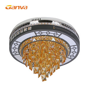 Ganva Nhà Hàng Hiện Đại Lịch Thi Đấu Vòng Drop Pha Lê <span class=keywords><strong>Led</strong></span> Sang Trọng Treo Đèn Chùm Trần Ánh Sáng - Product Image 3