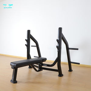 Hot Sell Commercial Flat <strong>Bench</strong> Press With <strong>Weight</strong> Storage Rack - Heavy Duty Gym Equipment - Product Image 3