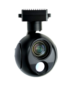 AI tek AI izleme DHU10G619 küçük Gimbal kamera 10x optik Zoom CMOS sensör 640*512 termal görüntüleme uzaktan kumanda IP çıkışı - Product Image 1