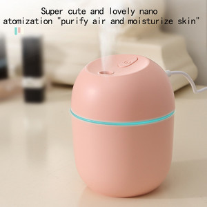 Mini <span class=keywords><strong>Humidificateur</strong></span> à Ultrasons 220ml, Diffuseur de Parfum d'Ambiance, Diffuseur d'Huiles Essentielles, Diffuseur d'Arômes Portable pour Voiture - Product Image 6