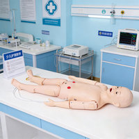 DARHMMY Mannequin complet de cinq ans pour la formation en soins infirmiers médicaux pour les soins et l'éducation des enfants
