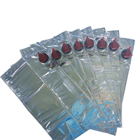 Sac en boîte aseptique PE anti-humidité 5L 10L avec valve pour eau/boissons/jus/lait/huile d'olive, directement de l'usine