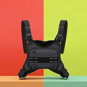 Borsa da uomo leggera e resistente all'acqua da petto sportiva con supporto per telefono incorporato Extra per gli allenamenti di corsa - Product Image 1