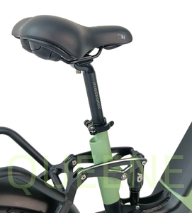 QUEENE/Bicicleta Eléctrica Urbana con Llantas Gruesas de 20 Pulgadas, Bicicleta Eléctrica Híbrida de 48V con Suspensión Completa para Adultos - Product Image 6