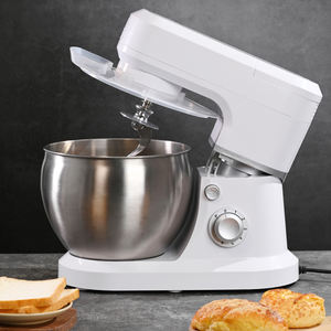 Mutfak Homeuse 1500w elektrikli gıda pişirme ekmek kek hamur tezgah mikseri paslanmaz çelik yumurta süt çırpıcı 8L gıda hamur karıştırıcı - Product Image 2