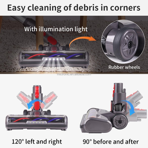 <span class=keywords><strong>Brosse</strong></span> compatible avec Dysons V7, V8, V10, <span class=keywords><strong>V11</strong></span>, V15, accessoires <span class=keywords><strong>Brosse</strong></span> à plancher avec entraînement direct et 5 lumières LED pour sols durs - Product Image 3