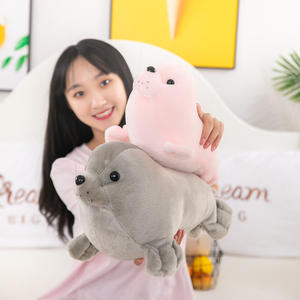 Giocattolo di Peluche Personalizzato a Forma di Cucciolo di Foca, Animale Marino di Peluche per Bambini, Giocattolo Educativo sulla Vita Marina - Product Image 4