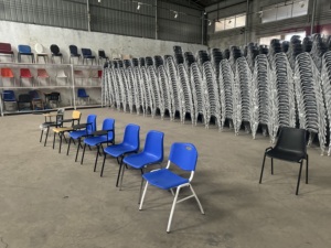 <span class=keywords><strong>Sedia</strong></span> Impilabile in Plastica con Tavoletta Scrittoio, Capacità 270 kg, per Aule Scolastiche e Progetti Educativi - Product Image 5
