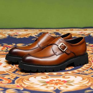 Nuevo y Popular Zapato de Vestir ASTON M.JAZZ de Piel Vacuna con Cordones, Ligero, Estilo Británico, Formal, Negro, de Alta Gama para Hombre - Product Image 4